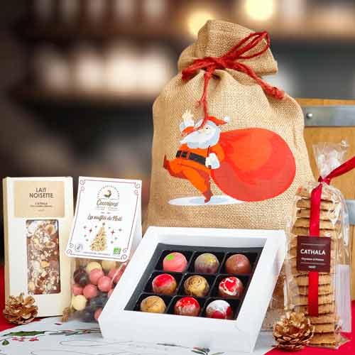 Festive Christmas Chocolate Hamper